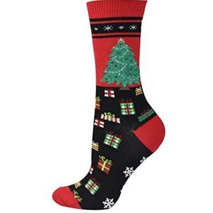 HIBALY Holiday Christmas Socks for Lady